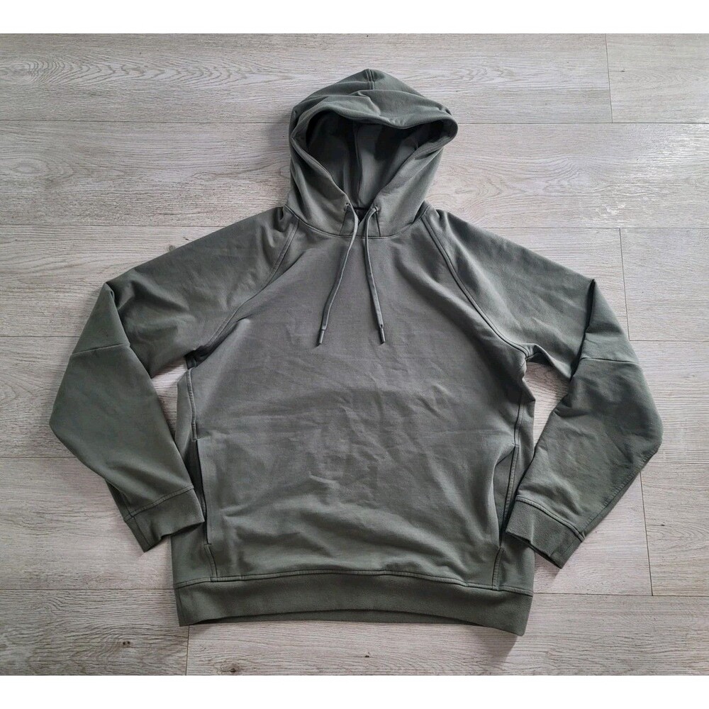 Lululemon City Sweat Pullover Hoodie Men’s L LM3AUPS Olive Green Athleisure